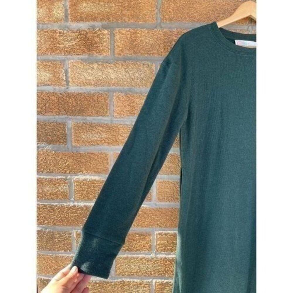 Free people high side slit sweater dress small - Picture 2 of 7